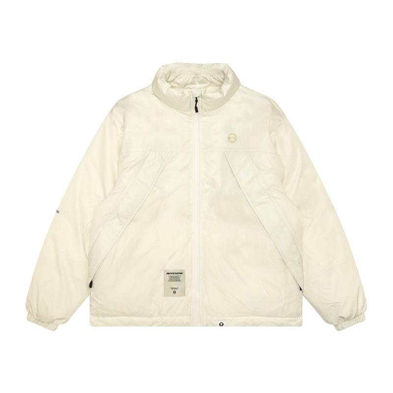 

Aape Куртка пуховая с нашивкой логотипа, White IVX
