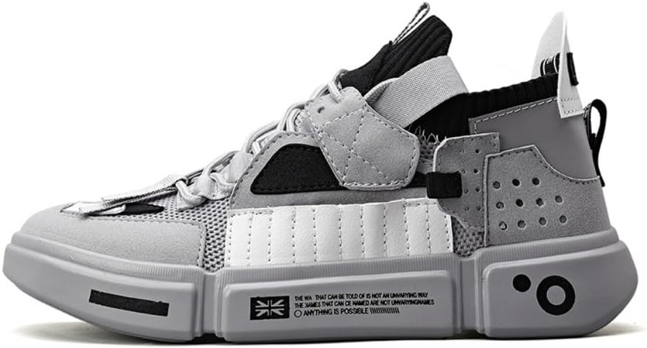 

Мужские кроссовки OkhLLfcc 2025 Спортивная обувь Повседневная обувь Беговые кроссовки Баскетбольные кроссовки Обувь для улицы Модные трендовые кроссовки, серый