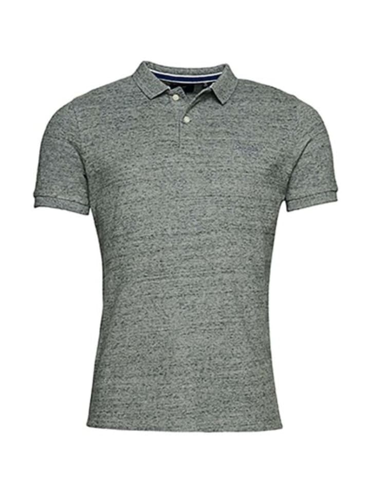 

Футболка поло Superdry, серый