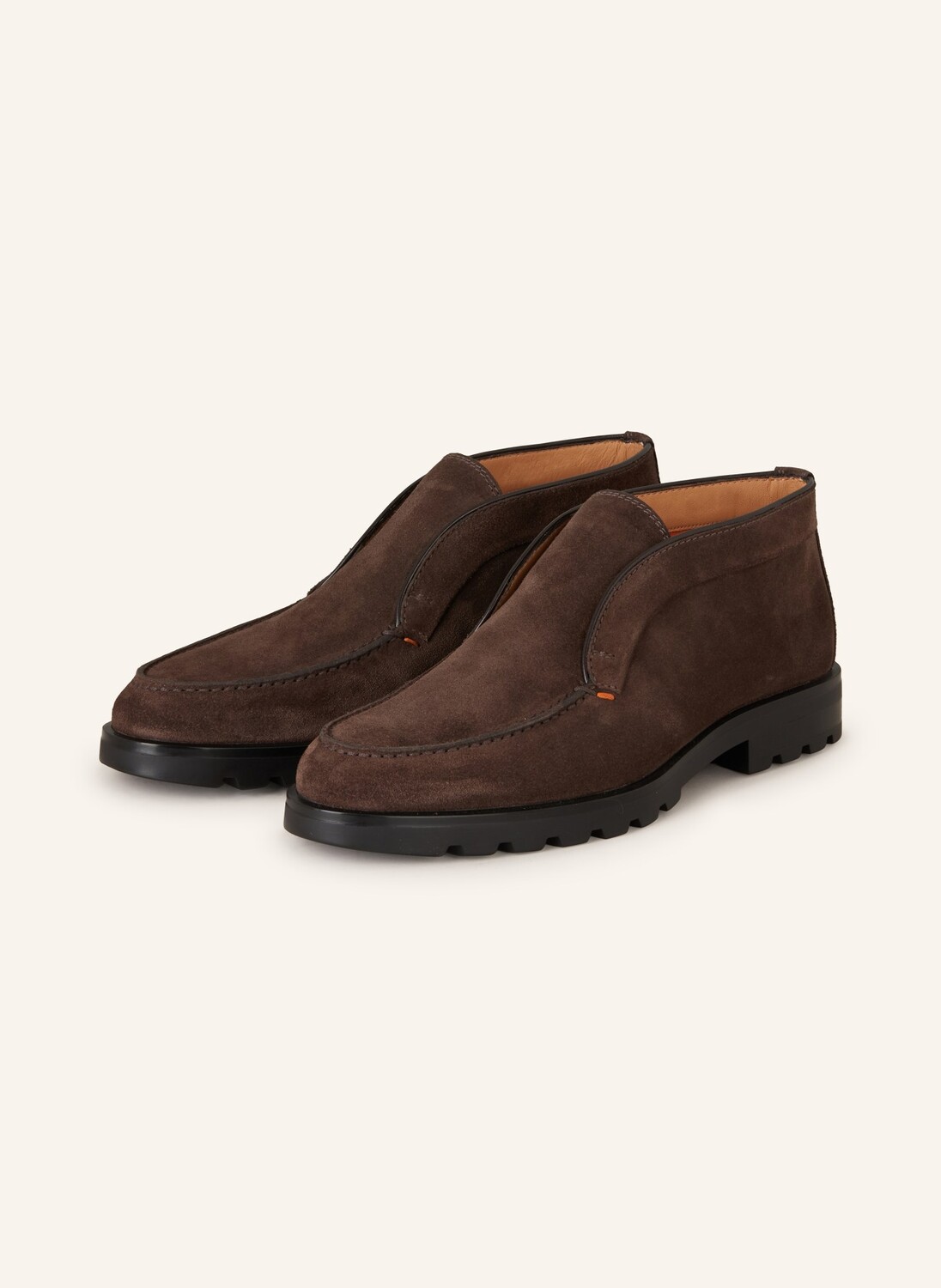

Роковые ботинки пустыни Santoni, коричневый