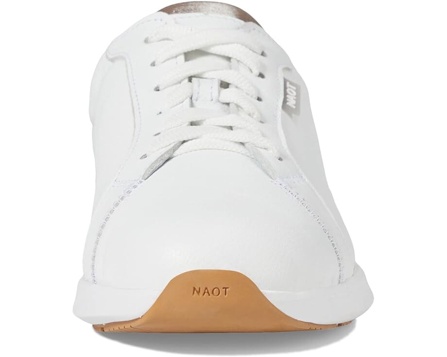 Кроссовки Naot Radon, цвет Soft White Leather/Silver Threads Leather — фото 2