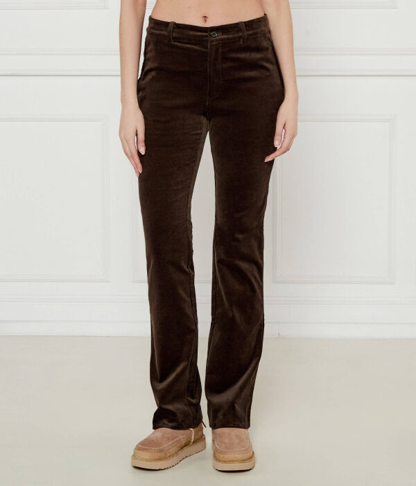 

Брюки Flare fit Lauren Ralph Lauren, коричневый
