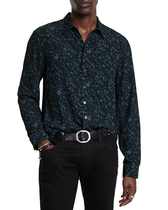 

Рубашка с принтом Tara Regular Fit John Varvatos, мультиколор