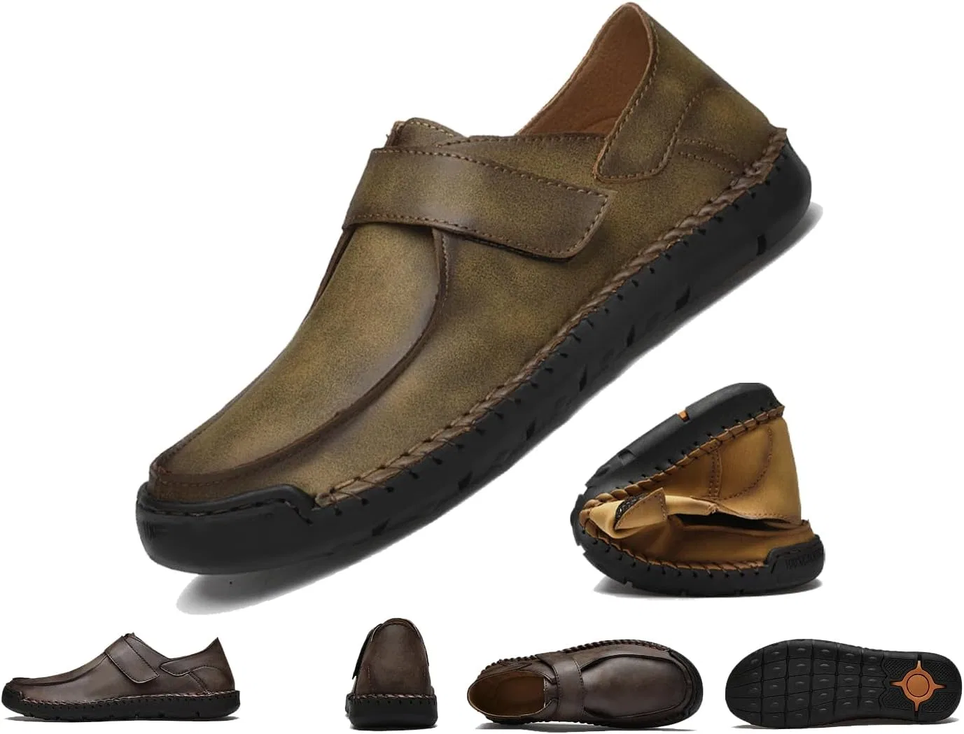 Лоферы, Khaki - B