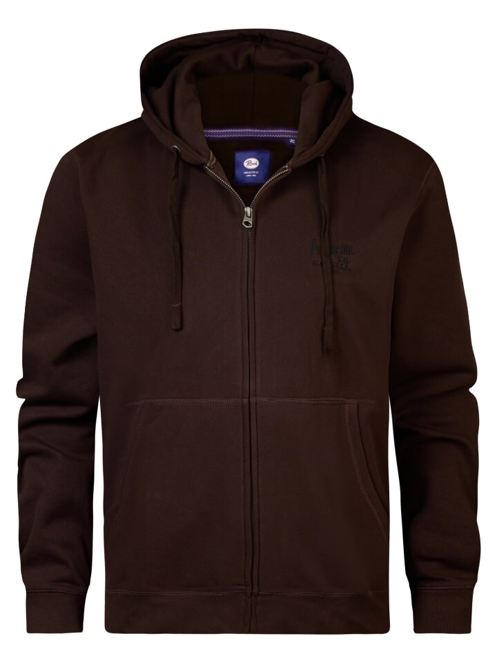

Толстовка Petrol Industries Lässiger Cardigan, цвет Plus Size Nome-TellerBraun
