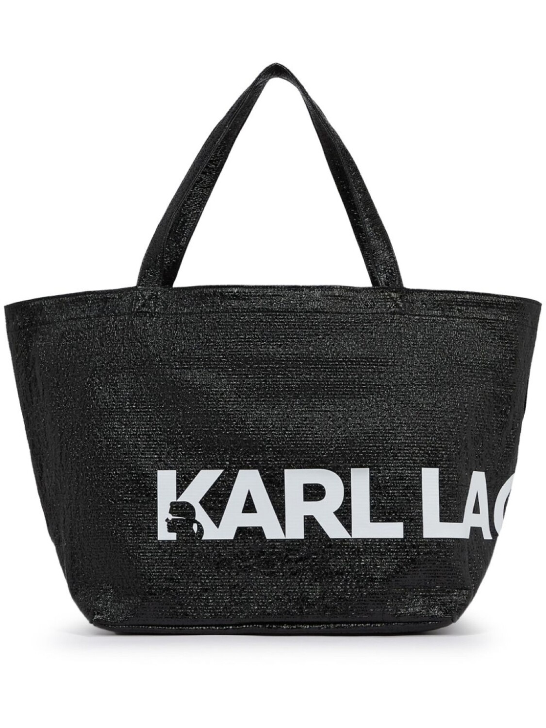 

Сумка-тоут с логотипом Karl Lagerfeld, черный