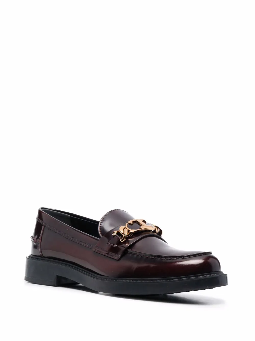 Лоферы с логотипом Tod'S, красный — фото 2