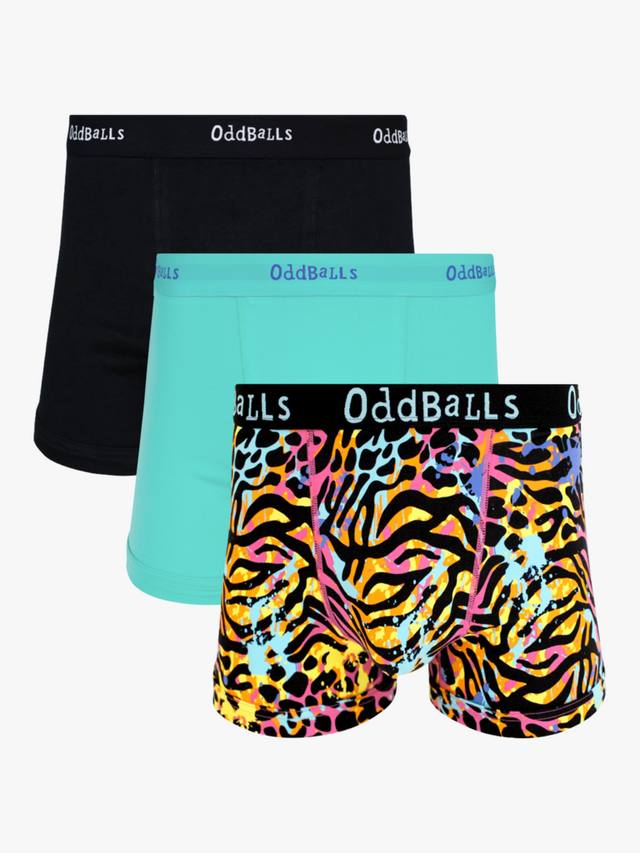 

Хлопковые боксеры с эффектом стрейч OddBalls, Pack of 3, Multi