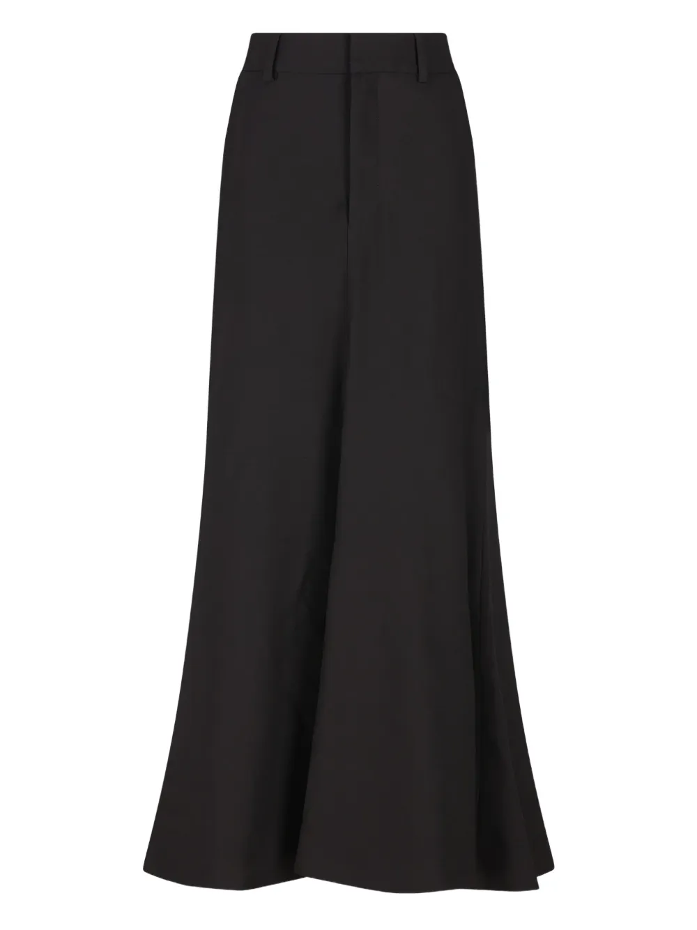 

Макси-юбка с шлевками для ремня Balenciaga, черный