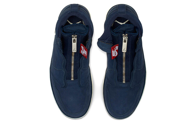 Кроссовки Jordan 1 High Zip Navy Women's — фото 4