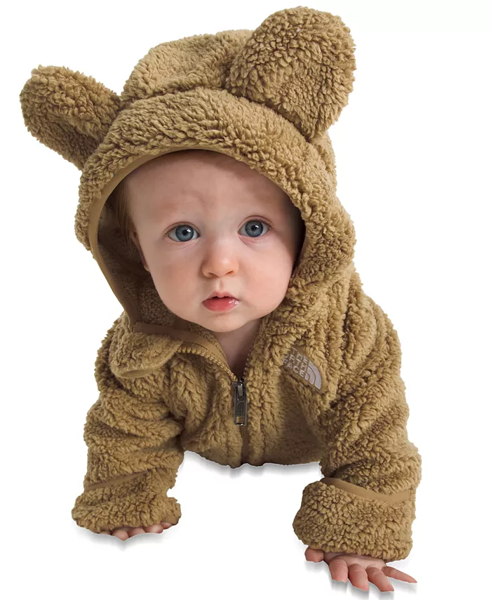 Детский худи с молнией Baby Campshire The North Face, загар/бежевый — фото 2
