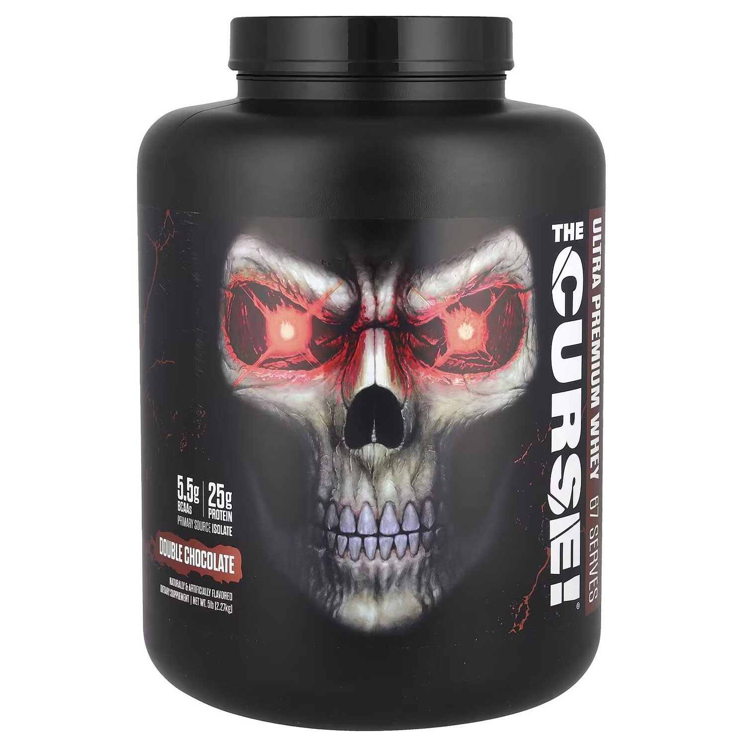 

The Curse! Ultra Premium Whey, двойной шоколад, 5 фунтов (2,27 кг) Jnx Sports