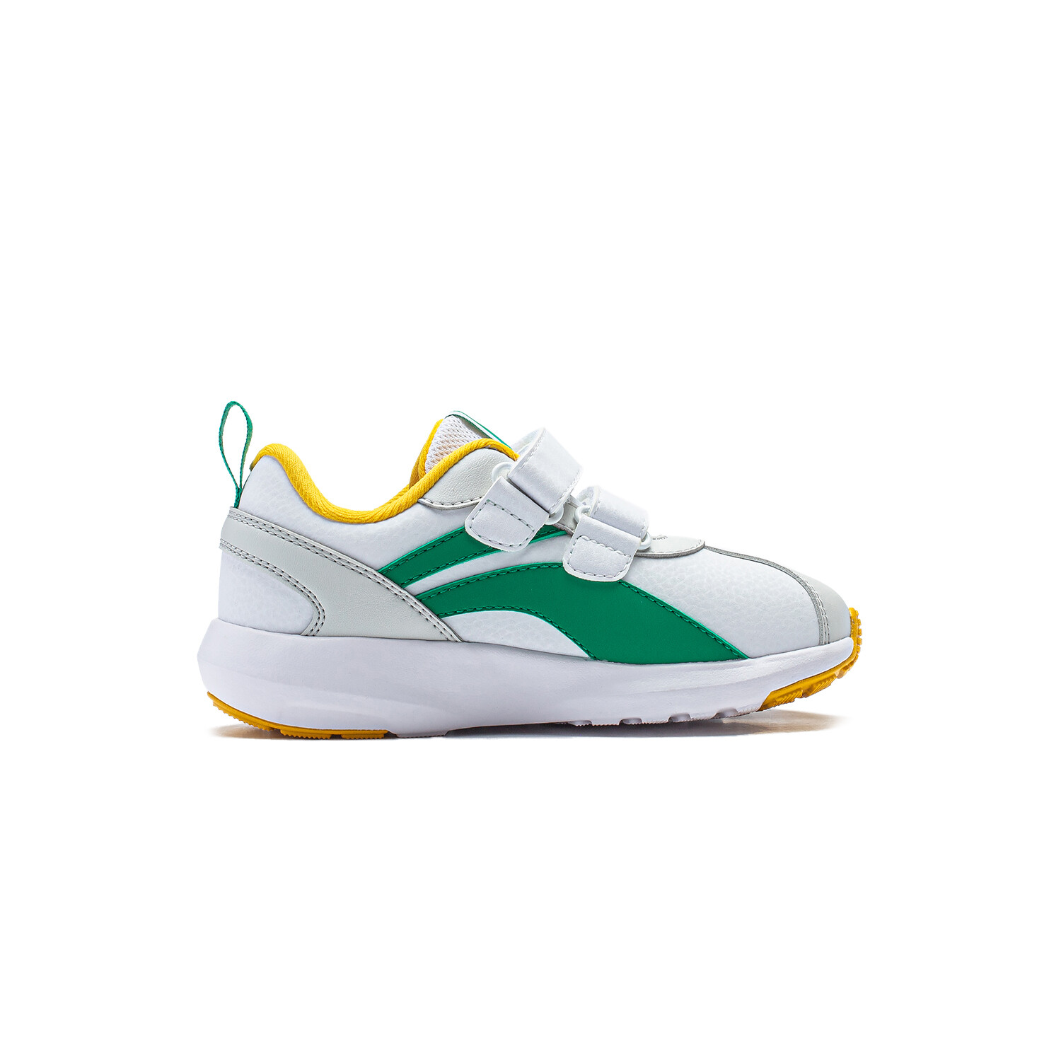 Кроссовки LINING YOUNG Sports Life Collection Kids Lifestyle Shoes Kids Low-top Standard White/light Lime/pepper Green, зеленый — фото 2
