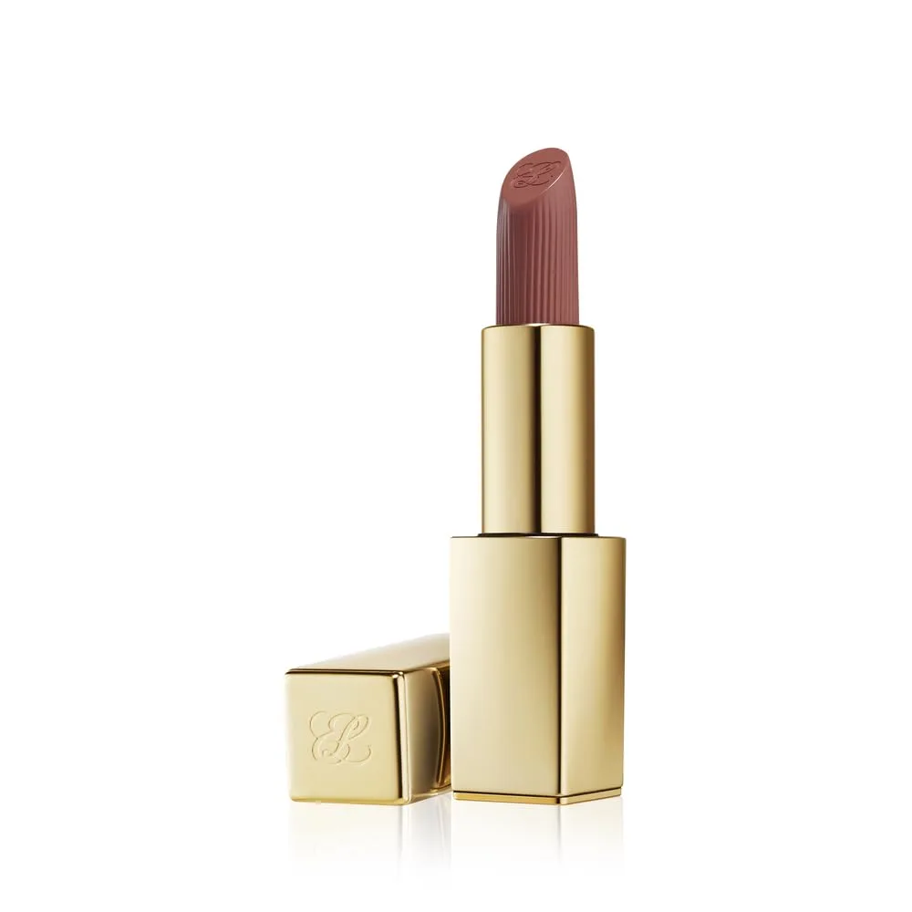Кремовая помада Estée Lauder Pure Color Long Lasting Cream Lipstick для женщин с кремовым финишем | Увеличивает объем и питает, 0,12 унции, 488 Level Up - An apricot with a neutral to warm undertone