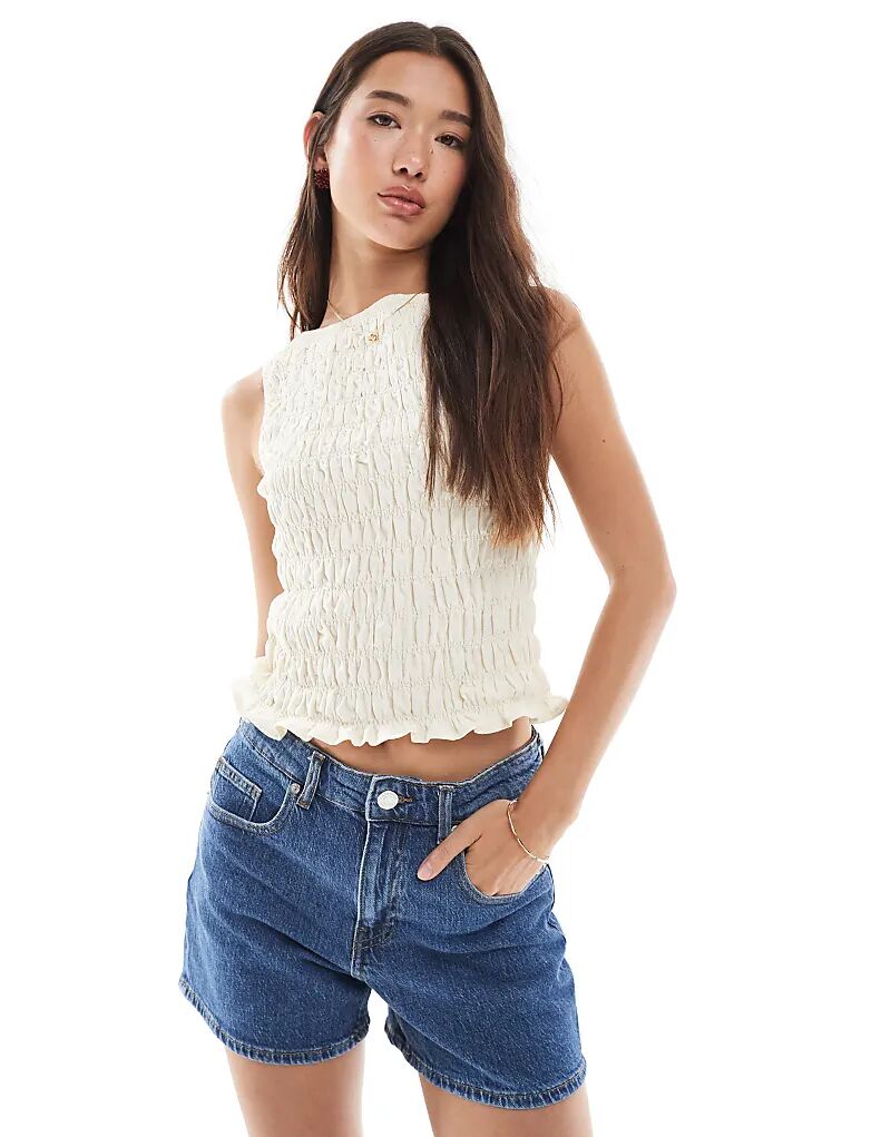 

Джинсовые шорты Vero Moda Tess из средне-синего денима