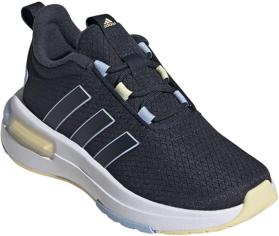 Кроссовки adidas Kids Racer Tr23, желтый/голубой — фото 4