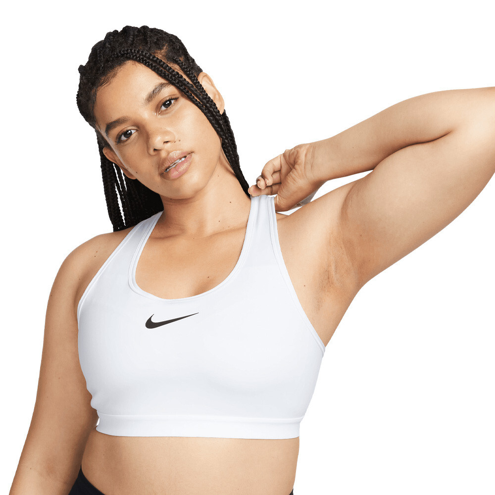

Спортивный бра Nike Dri-FIT Swoosh High Support Padded, белый
