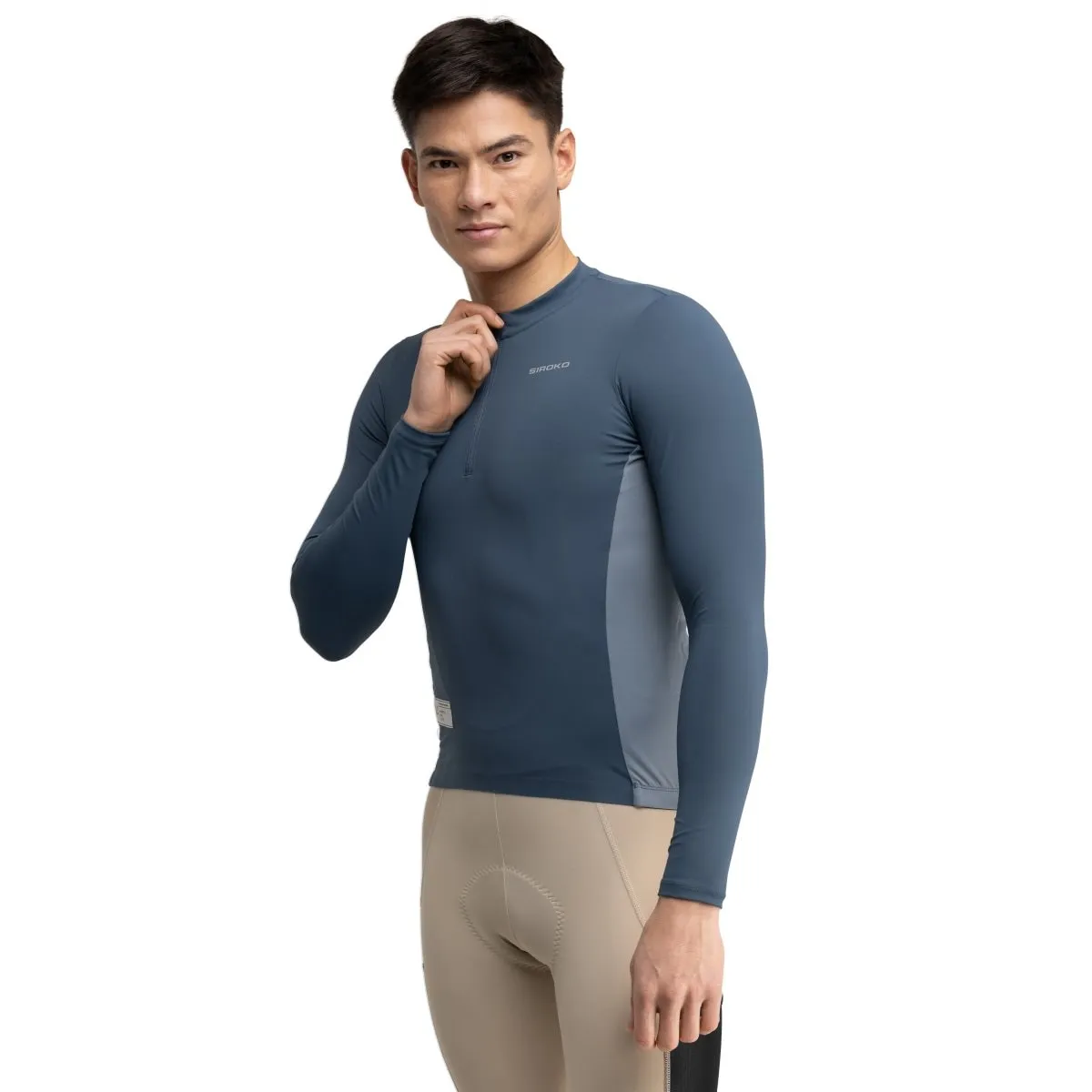 

Длинный велосипедный джерси для гравийной езды для мужчин GM3 Siroko, голубой