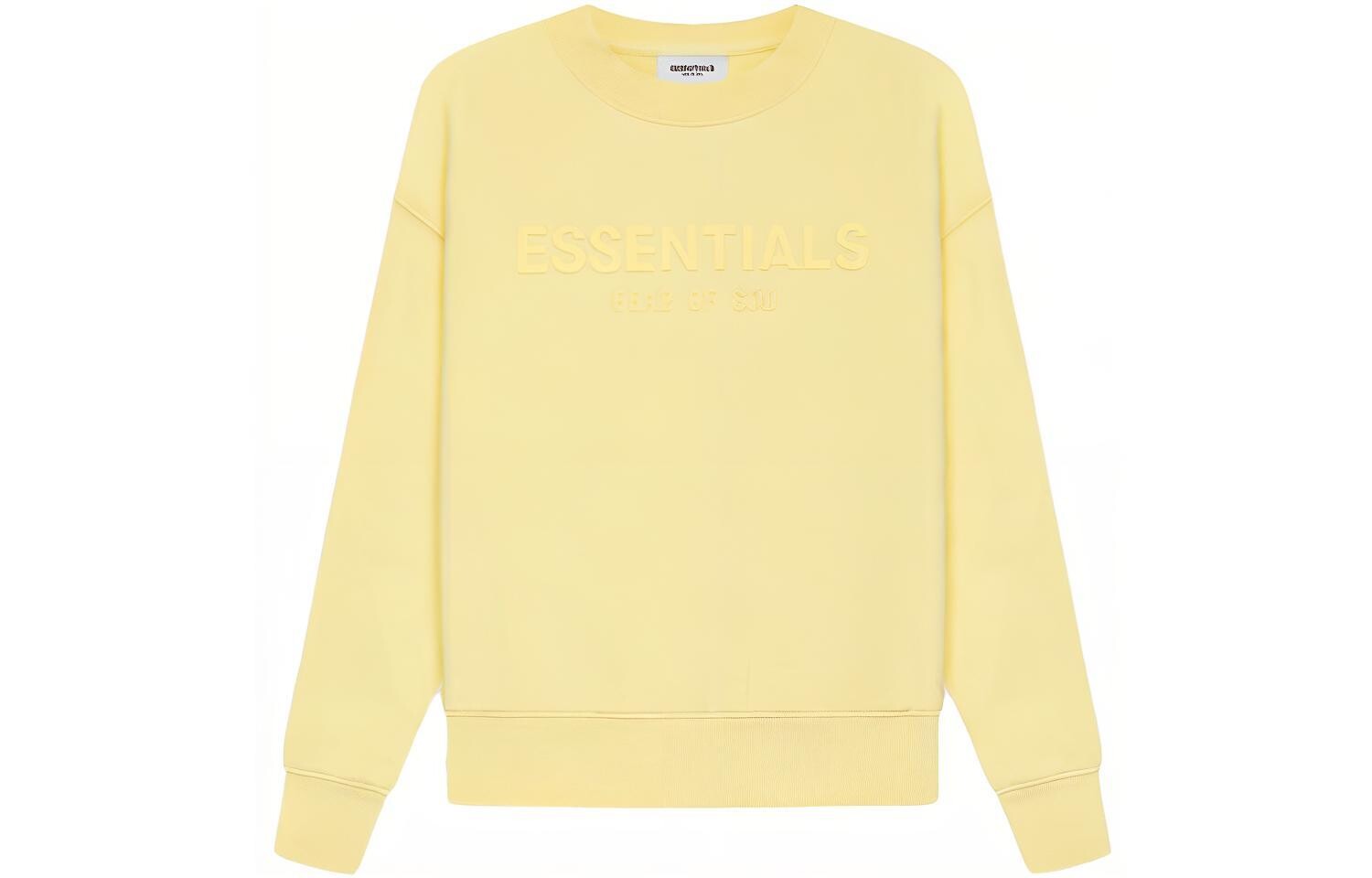

Детская толстовка Fear Of God Essentials, цвет Lemon