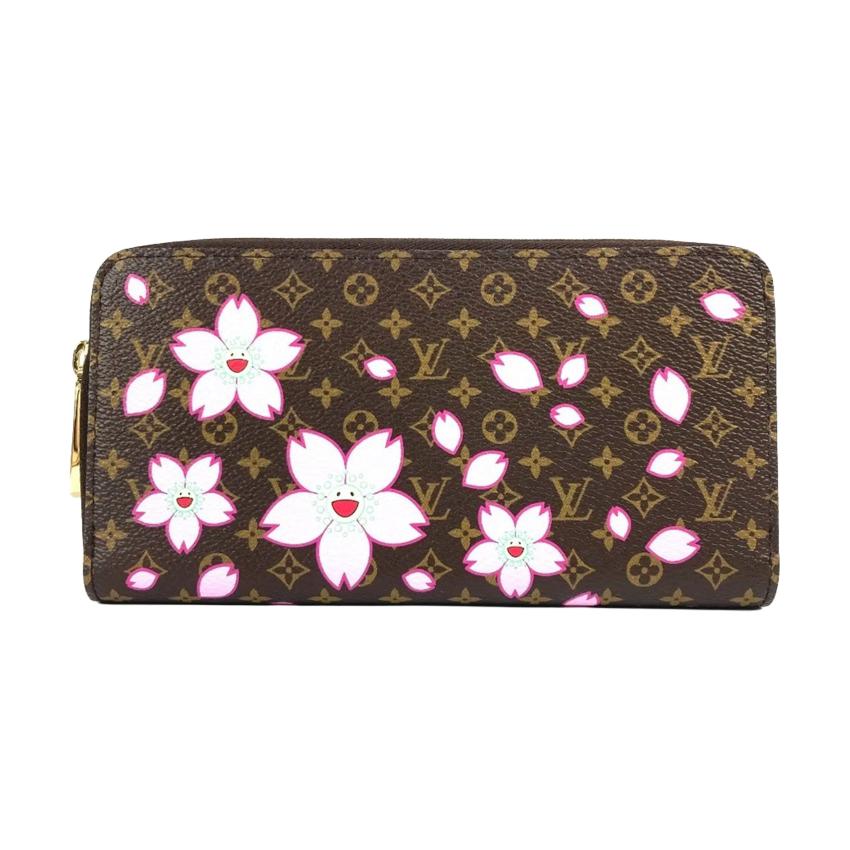 

LOUIS VUITTON Кошелёк-клатч Такаси Мураками Сакура Браун