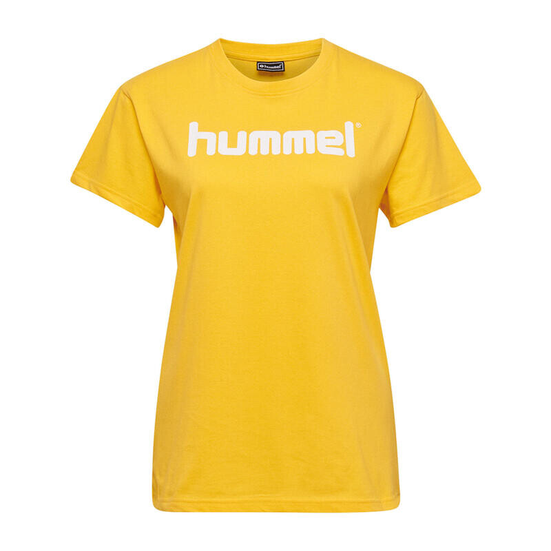 

Женская футболка с логотипом Hmlgo для мультиспорта HUMMEL, цвет gelb