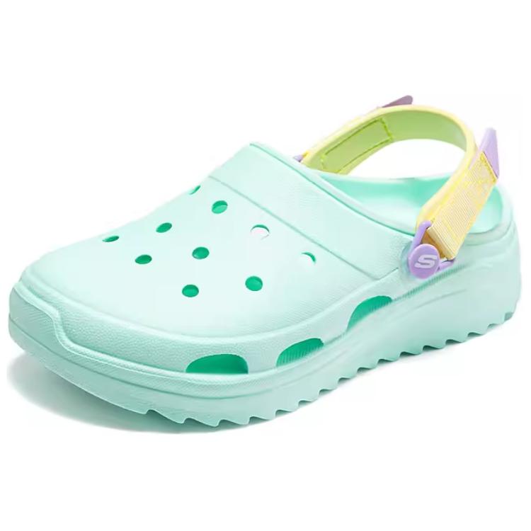 Skechers Фомис Клоги женские зеленые - зеленые+подарок, цвет Green+Giveaway — фото 3