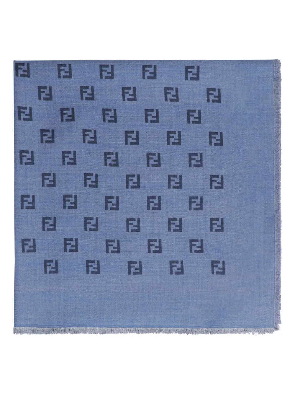 

Шарф с монограммой FENDI, синий