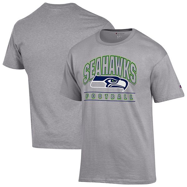 

Мужская футболка Seattle Seahawks цвета хизер-грей Champion