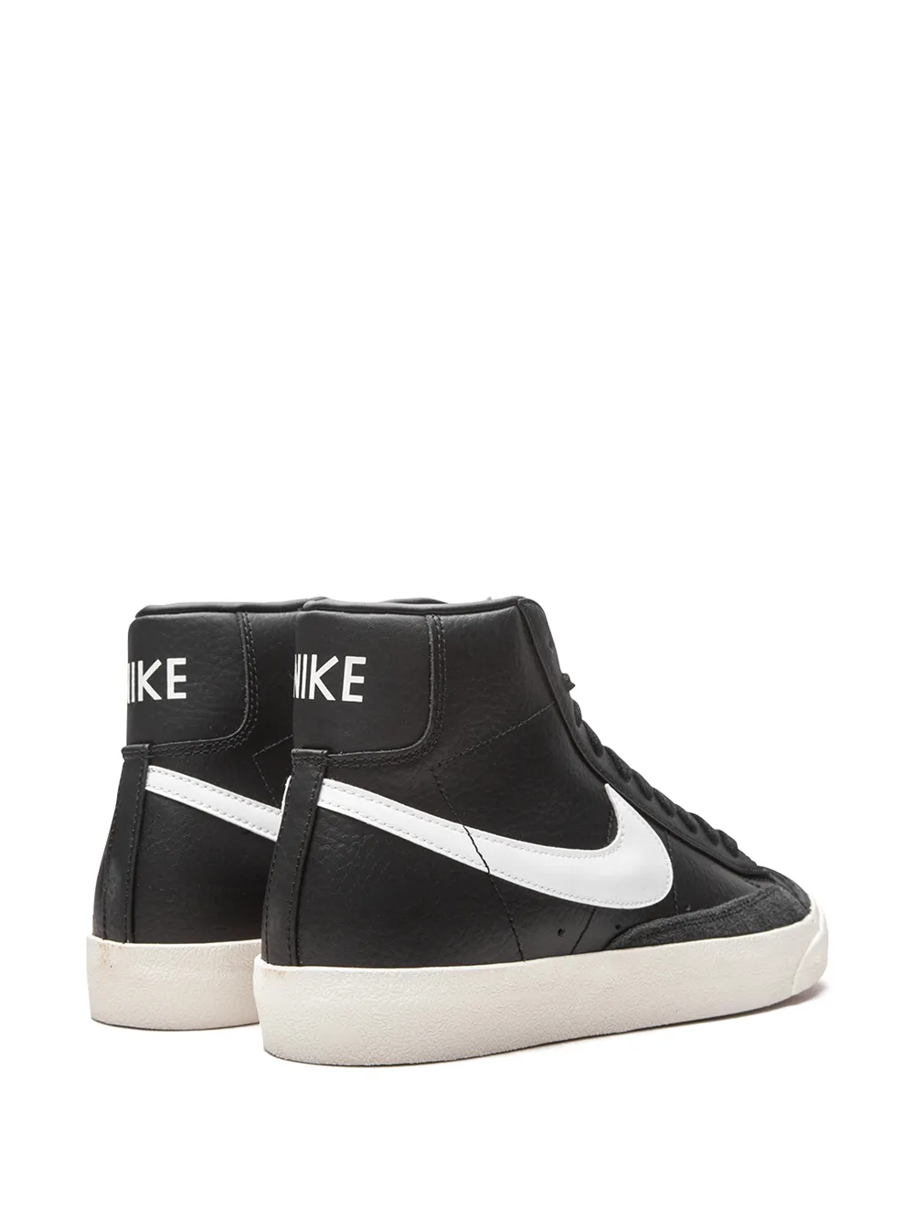 Высокие кеды Blazer Mid '77 Nike, черный — фото 3