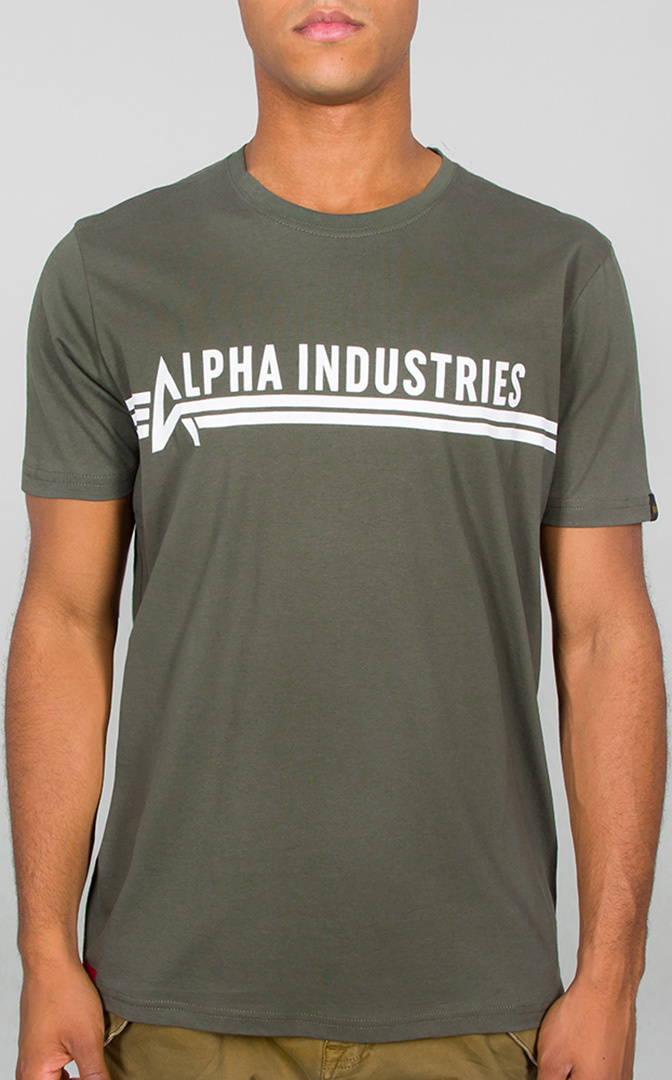 

Футболка Alpha Industries T-Shirt, оливковый