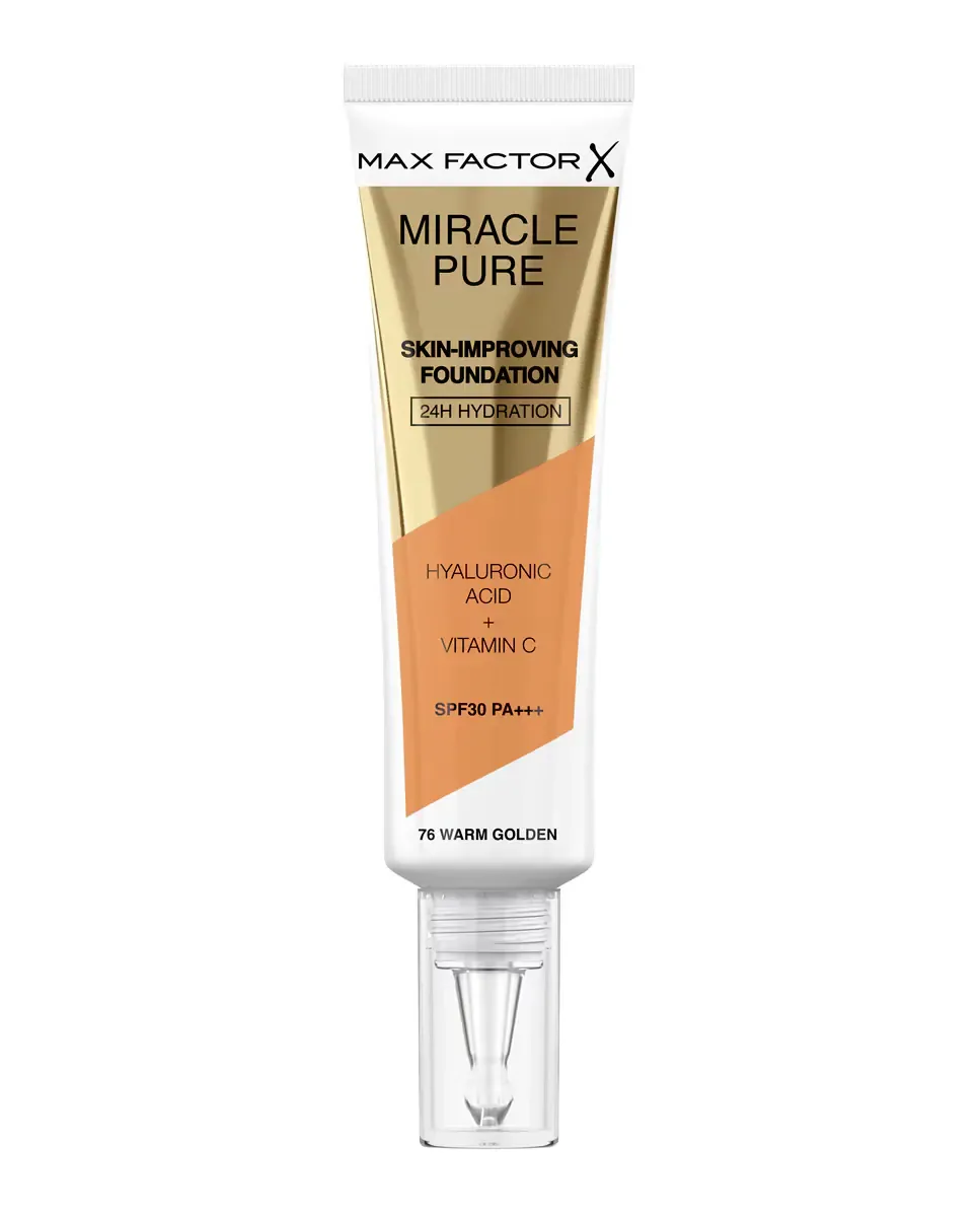 Тональная основа Miracle Pure Max Factor, 76