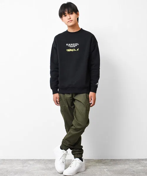 Эксклюзивная толстовка KANGOL с флисовой подкладкой и фотопринтом на спине. — фото 2