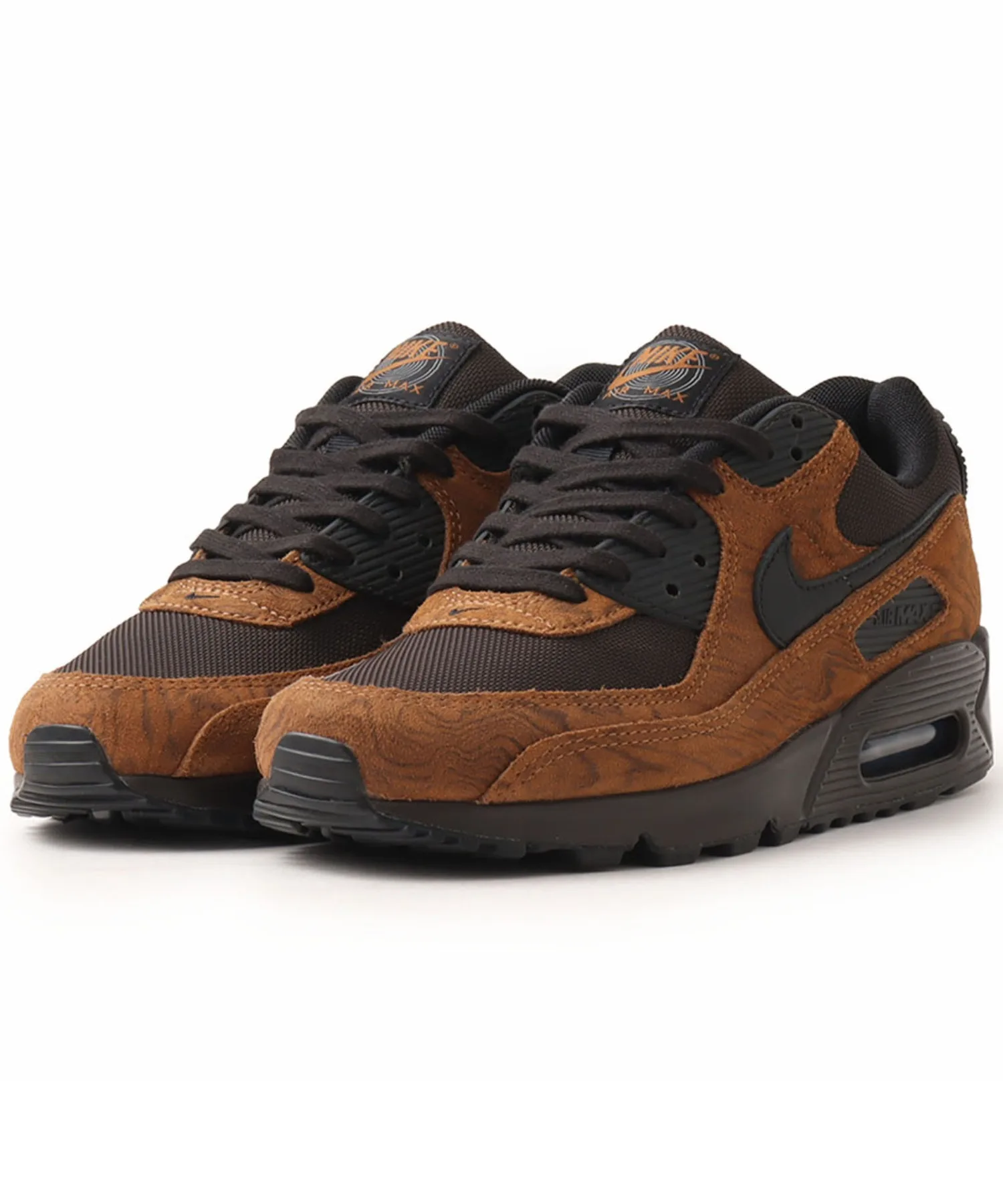 Кроссовки с видимой Air амортизацией Nike AIR MAX 90 PRM бежевые