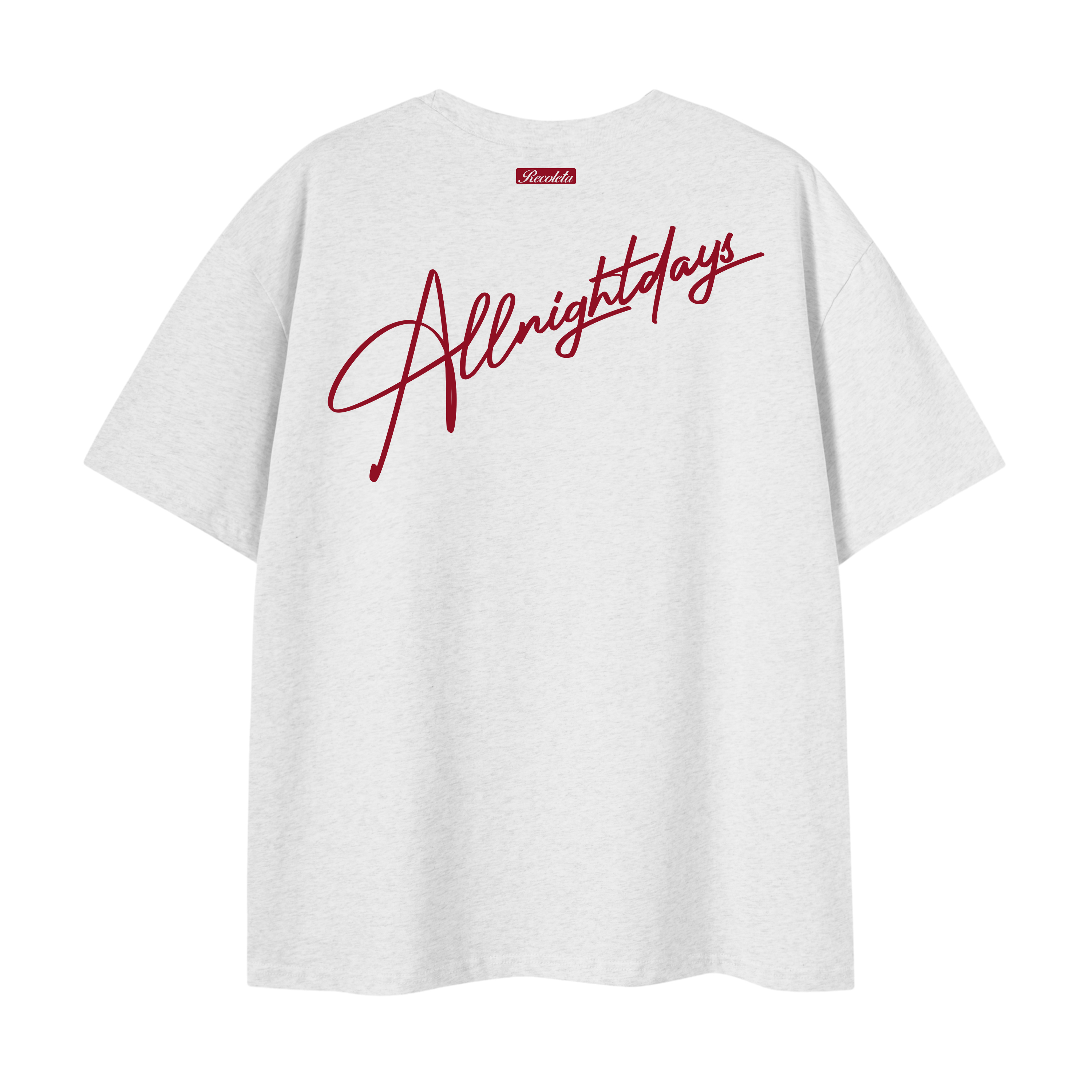 

Футболка унисекс RECOLETA, Light Heather Gray (Red)