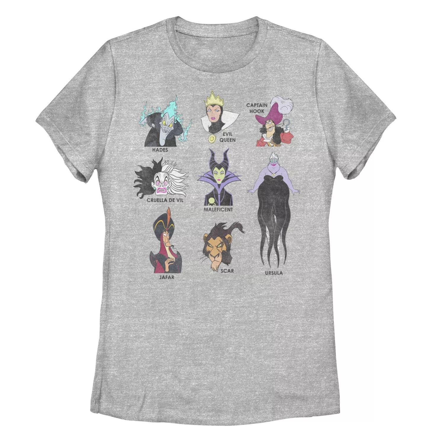 

Футболка с названиями групповых снимков Disney Villains Juniors Disney