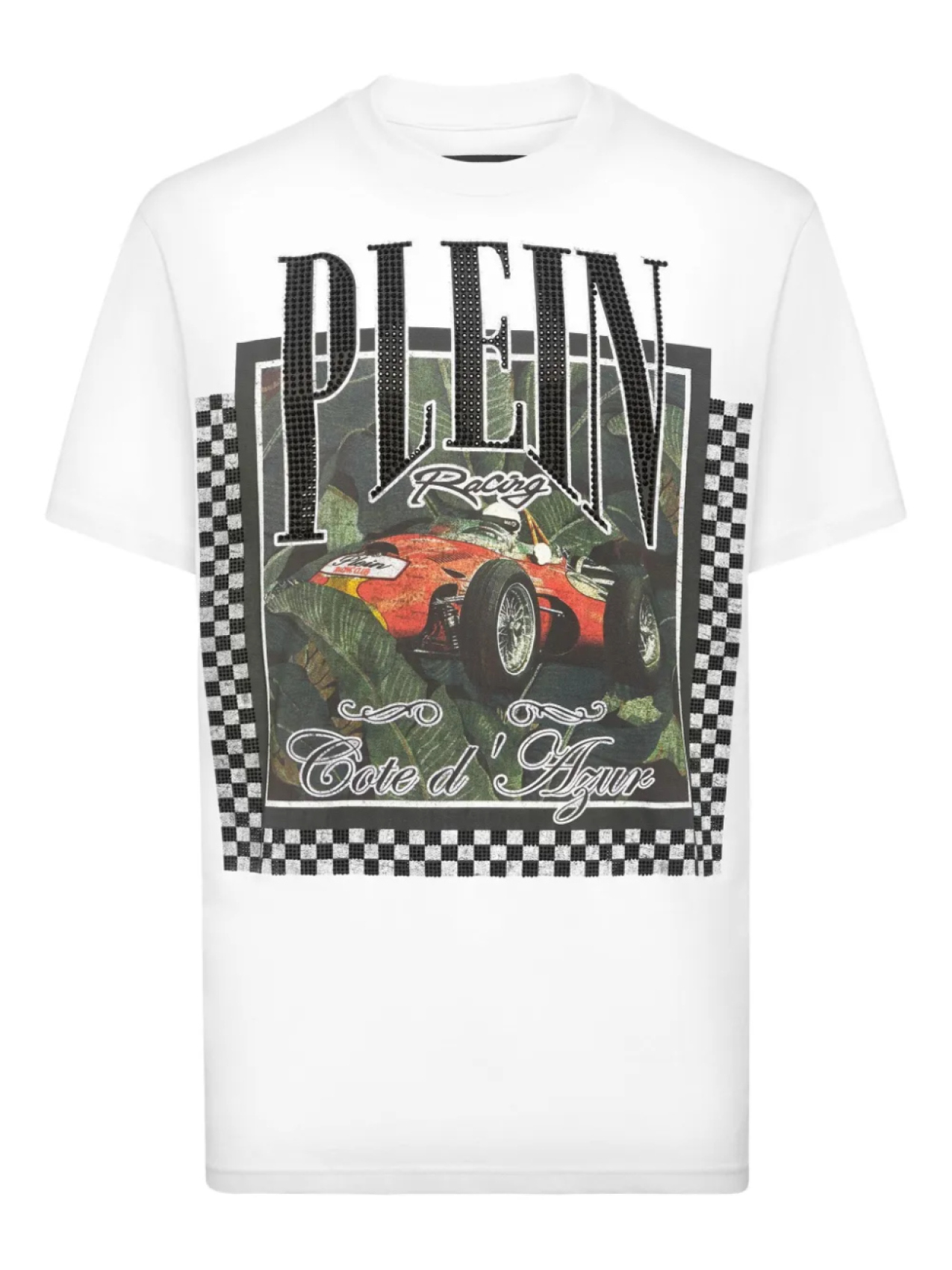 

Футболка для гонок Philipp Plein, белый