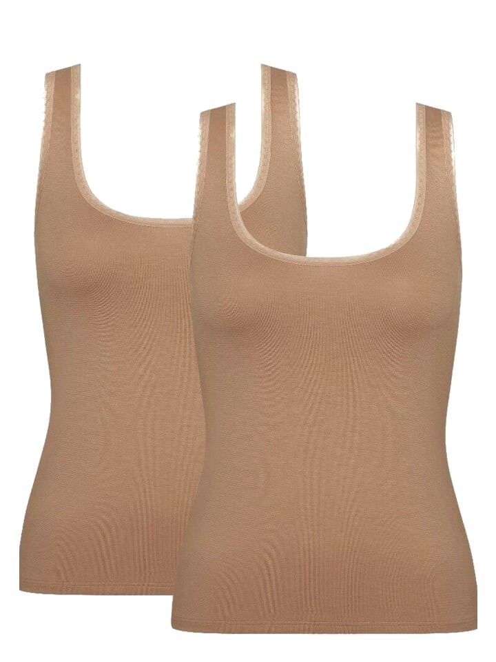 

Майка Sloggi Go Tank, коричневый