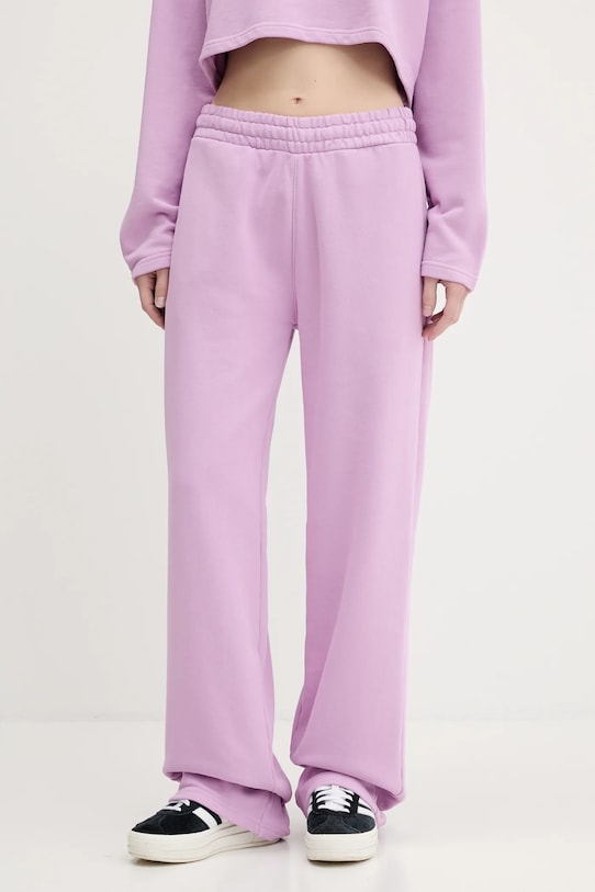 

Спортивные хлопковые брюки Hugo Blue, фиолетовый