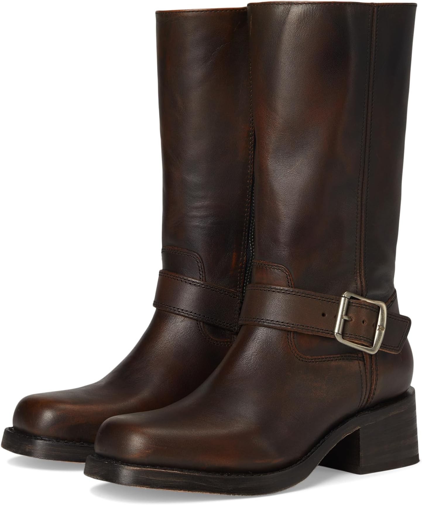 Ботинки Frye Women's Campus Buckle, Dark Brown