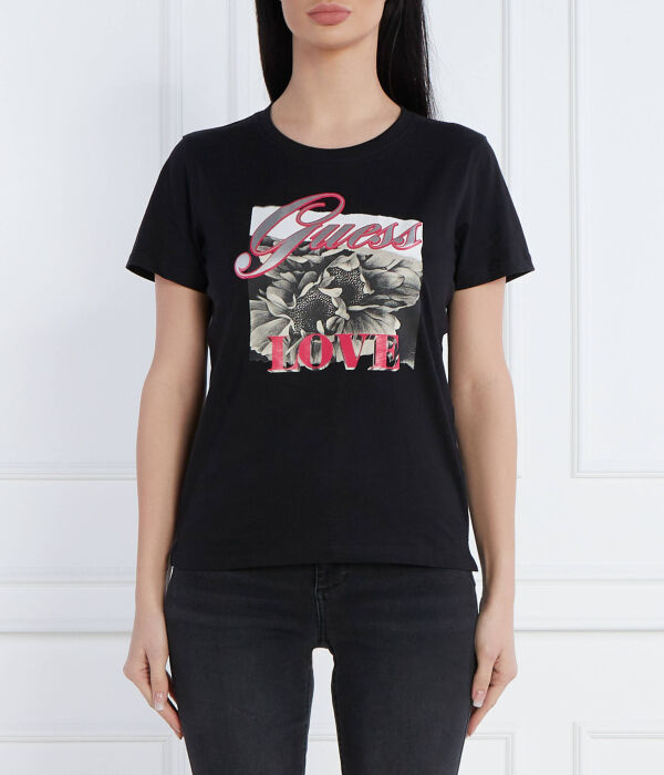 

Футболки Regular fit Guess Jeans, черный