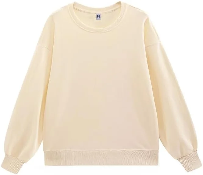 

Осенний худи с круглым вырезом и спущенными плечами