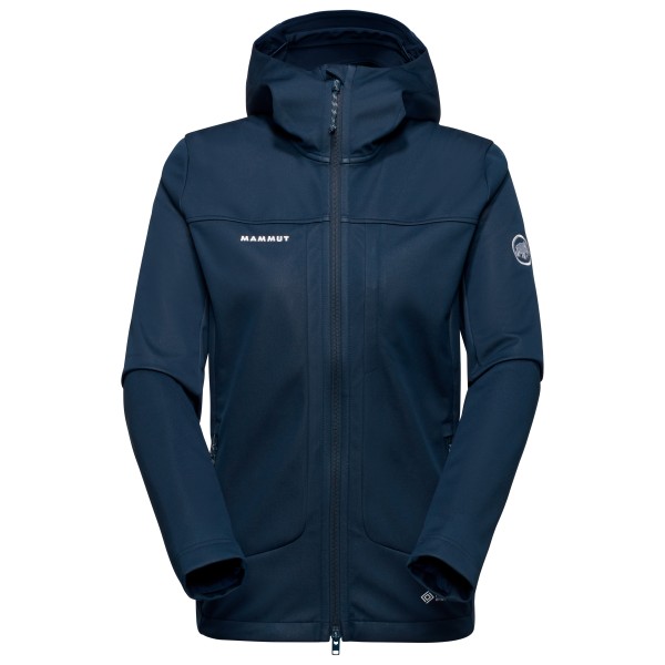 

Женская куртка Ultimate VIII Softshell с капюшоном - куртка Softshell Mammut, синий