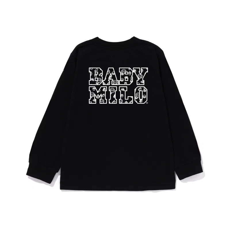 Футболка FW24 Kids' A BATHING APE, Black BKX — фото 3