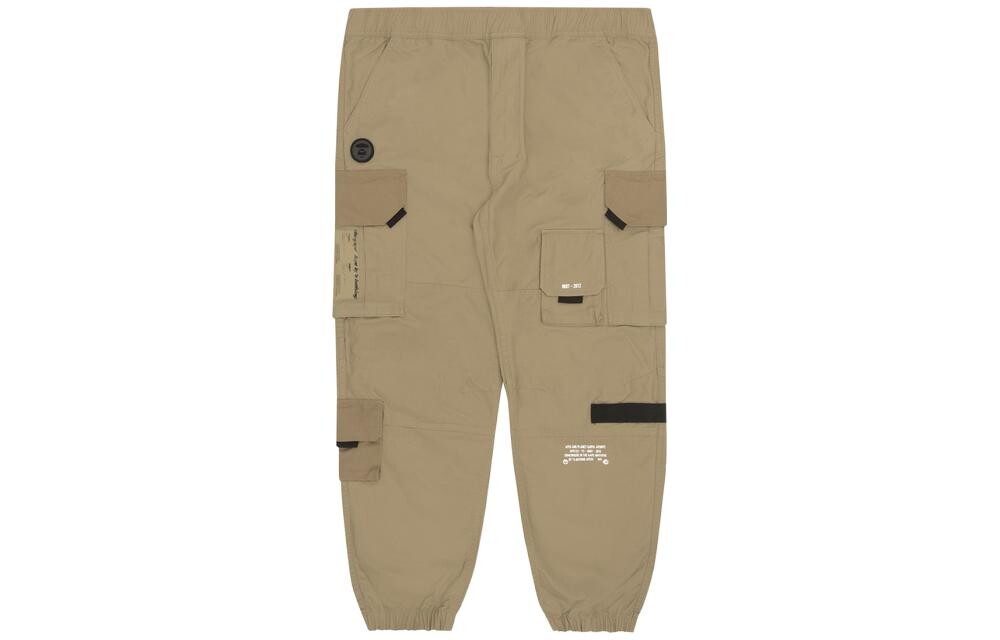 

Брюки-карго мужские Aape, коричневый