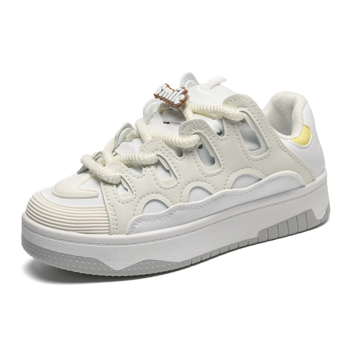 

Кроссовки Anime story Skateboarding Shoes Women's Low-top White, белый