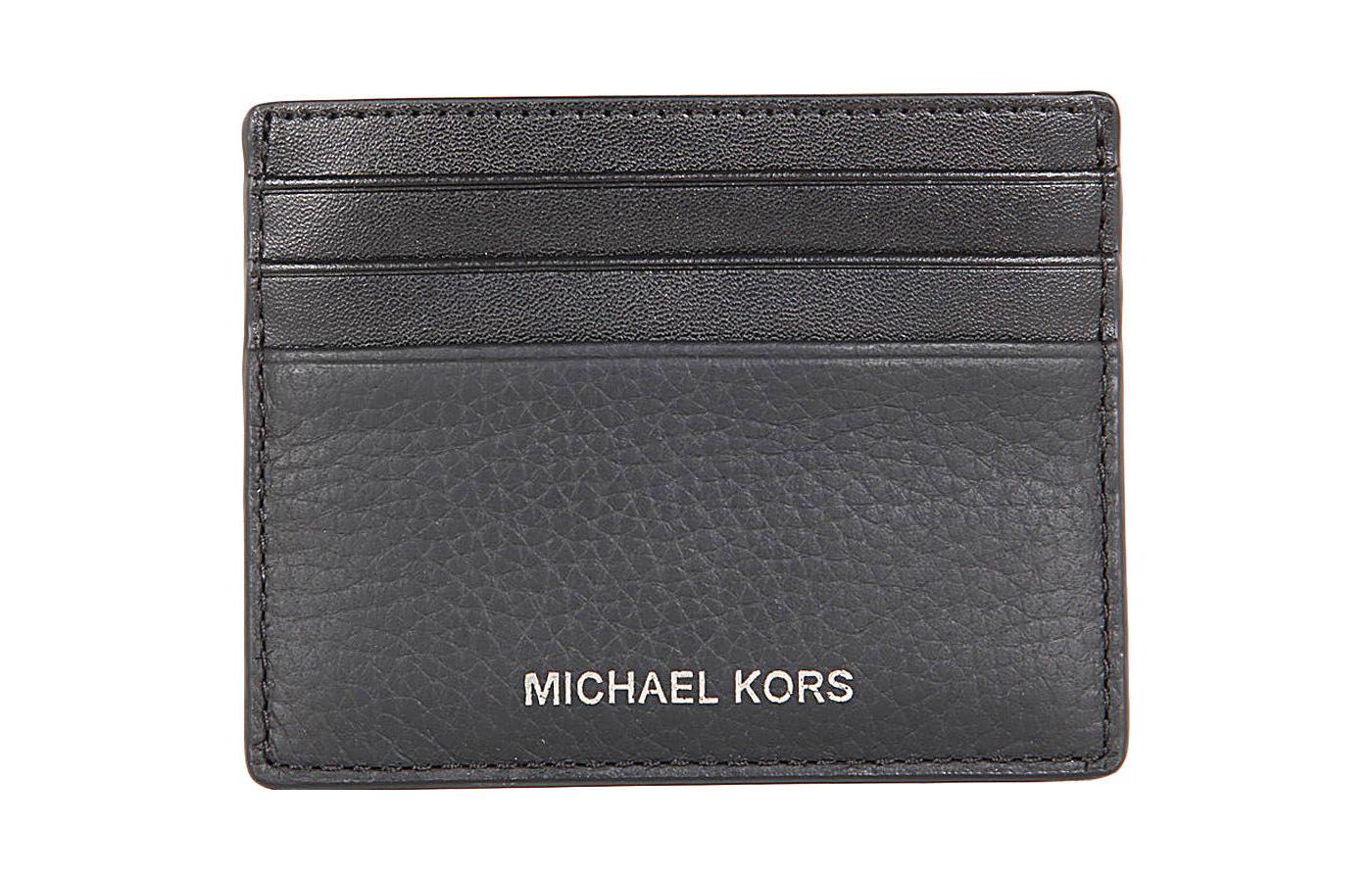

Чехол для карт Hudson из шагреневой кожи MICHAEL KORS