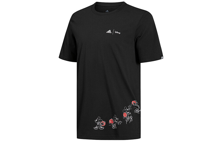 

Футболка мужская черная Adidas, черный