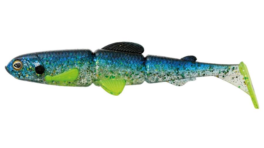 

STUCKI FISHING Мягкая приманка - Stucki SNUGLY SHAKER 15 см - BC - Blue Chartreuse