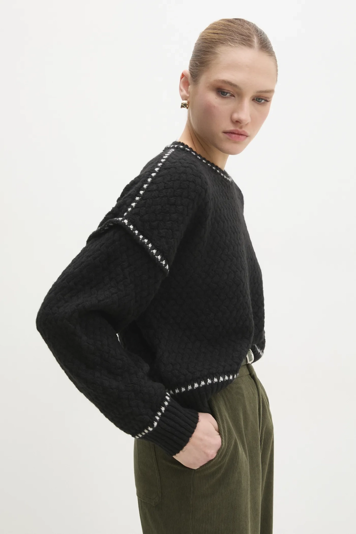 

Свитер Answear Lab, черный