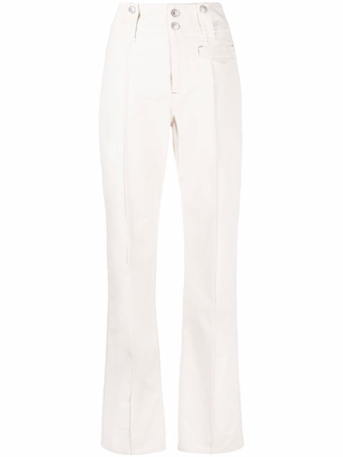 

ISABEL MARANT прямые брюки, нейтральный цвет